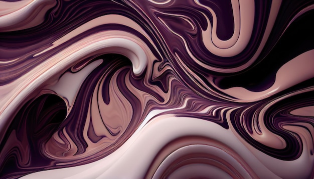 Un fondo abstracto rosa y morado con un patrón en espiral.