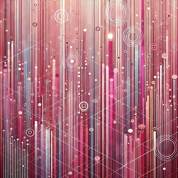 Fondo abstracto rosado de líneas verticales