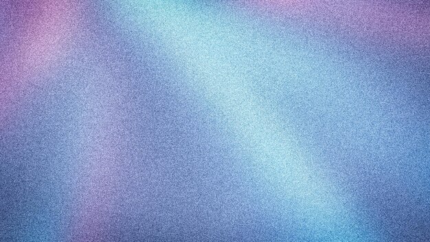 Un fondo abstracto sereno de 4K que mezcla tonos azules púrpuras y rosas suaves con una raya de luz vibrante con una textura granulada dinámica y un suave desenfoque