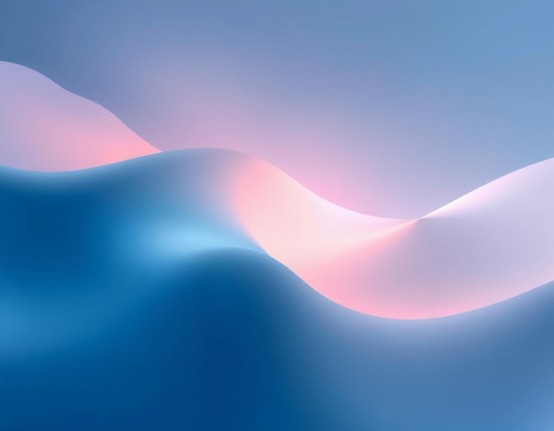 Fondo abstracto con un suave gradiente rosa y azul