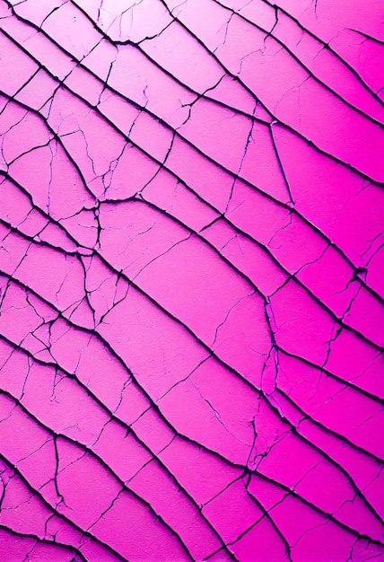 Fondo abstracto de superficie agrietada rosa