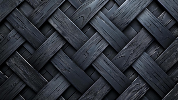Foto fondo abstracto de tablas de madera oscura las tablas están dispuestas en un patrón de hueso de arenque que crea una sensación de profundidad y textura