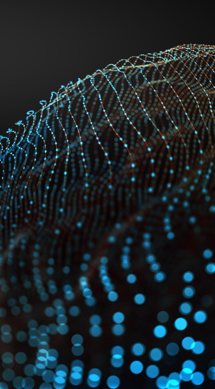 Foto fondo abstracto de tecnología y ciencia