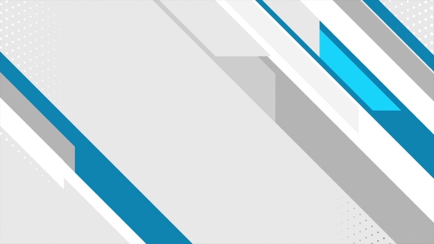 Fondo abstracto de tecnología minimalista geométrica gris azul