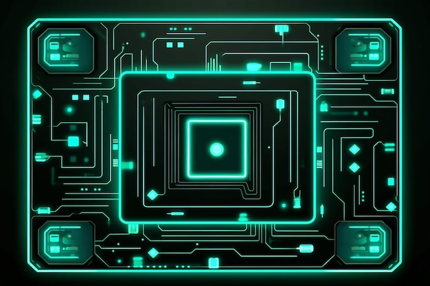 Fondo abstracto de tecnología