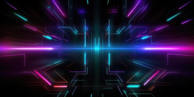 Fondo abstracto de tecnología