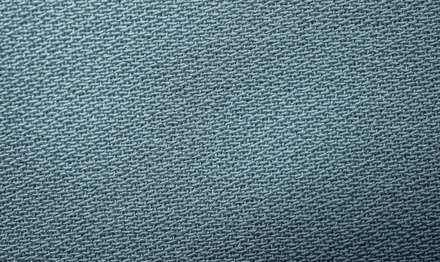 Fondo abstracto textil azul. De cerca