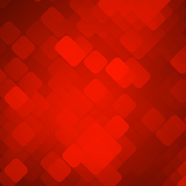 Fondo abstracto con textura de cuadrados rojos