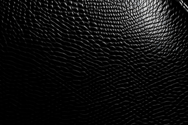 Fondo abstracto de textura de cuero sintético negro