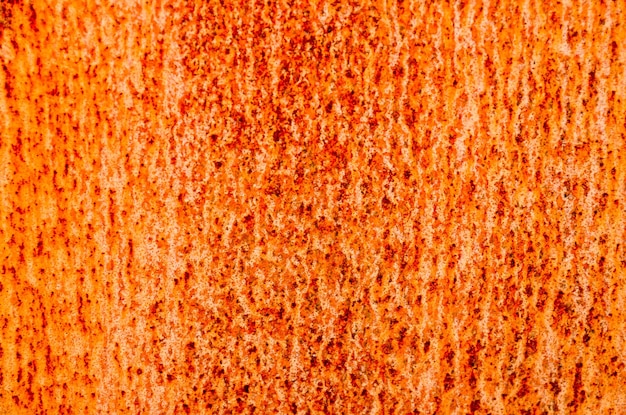 Fondo abstracto de textura de metal de hierro oxidado naranja