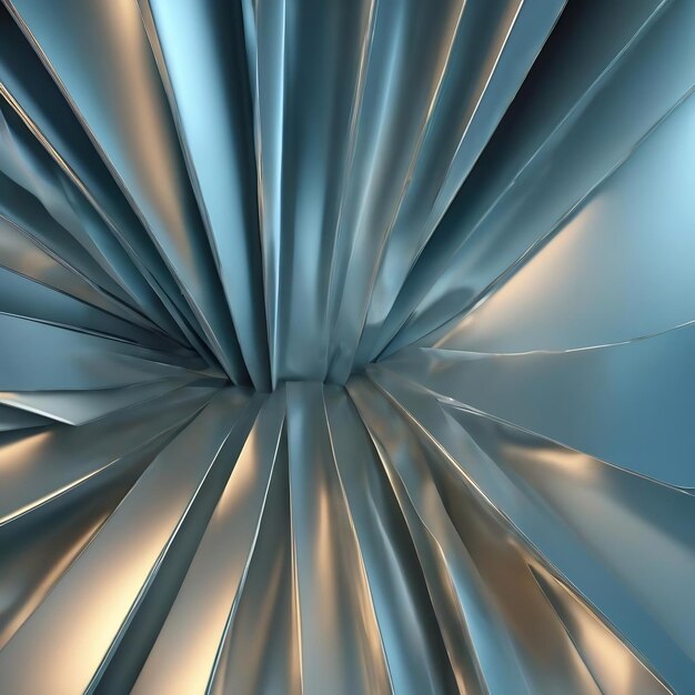 El fondo abstracto de textura metálica con espacio vacío en suave color azul claro exuberante 3d illu