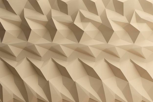 Fondo abstracto con textura de papel beige futurista en concepto de estructura de matriz esculpida