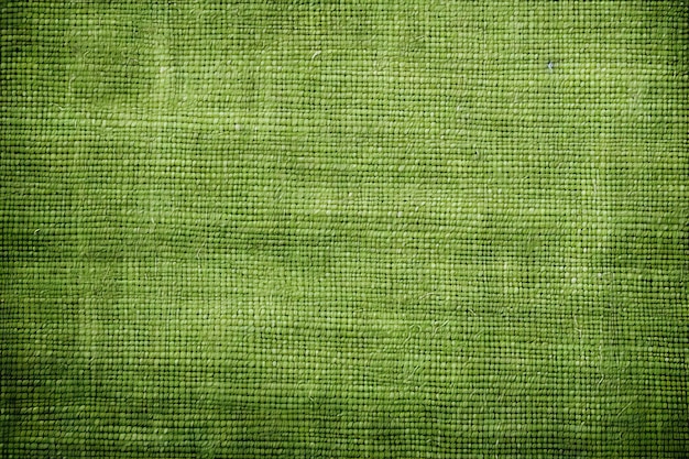 Fondo abstracto de textura de tela verde