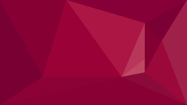 fondo abstracto con un triángulo rojo y un cuadrado rojo.