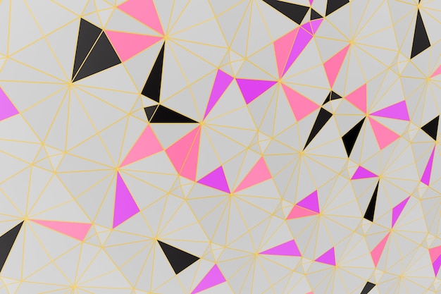 Fondo abstracto con trigonales
