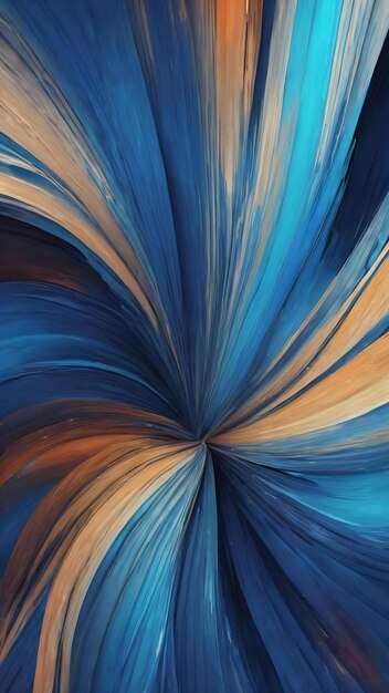 Fondo abstracto con una variedad de colores de azul generativo ai