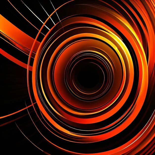 fondo abstracto vectorial naranja y negro 20