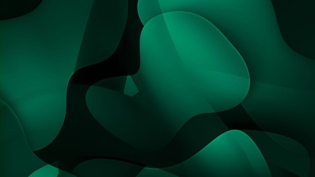un fondo abstracto verde con una imagen verde y azul de un abstracto verde