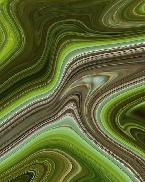 Fondo abstracto verde y marrón con un patrón verde y la palabra rock en él.