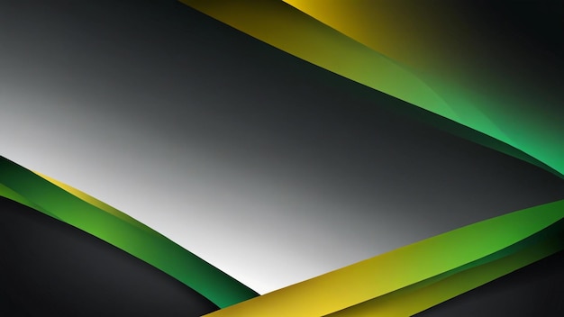 fondo abstracto verde oscuro y amarillo fresco