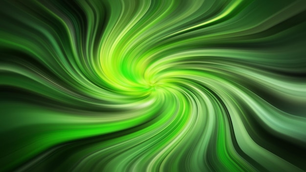 Fondo abstracto verde con un remolino verde.