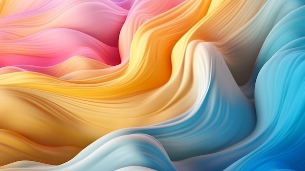 Un fondo abstracto vibrante con líneas fluidas