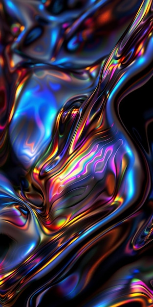 Un fondo abstracto vibrante con una multitud de colores