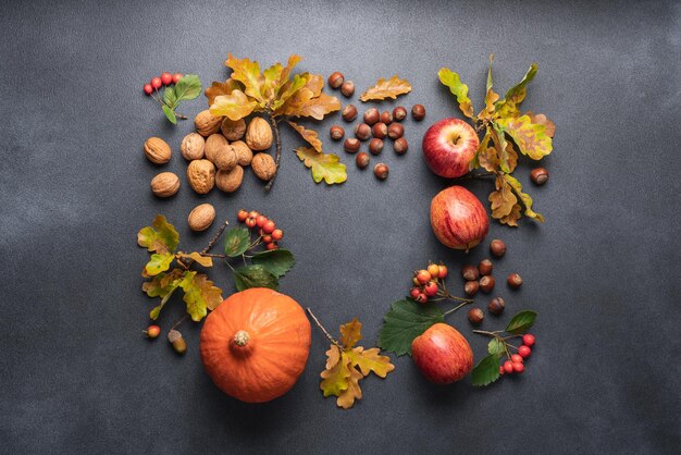 Fondo de acción de gracias de otoño