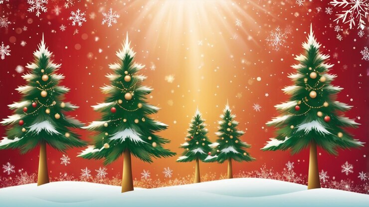 un fondo acogedor y festivo para una tarjeta de felicitación de la temporada de vacaciones