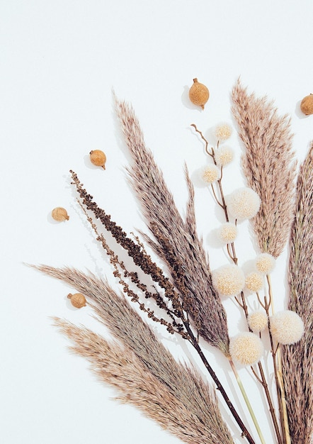 Fondo acogedor de otoño invierno con decoración de brunch de otoño