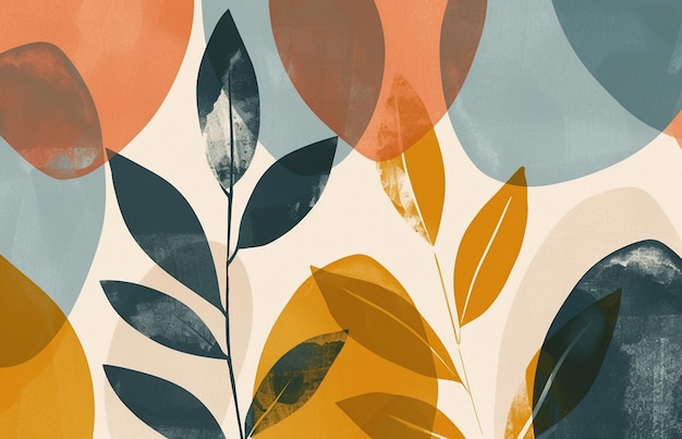 Fondo de acuarela abstracta Banner de arte escénico para papel tapiz diseño impresión decoración interior