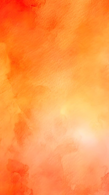 Fondo de acuarela abstracta naranja