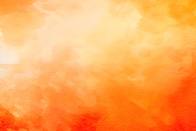 Fondo de acuarela abstracta naranja