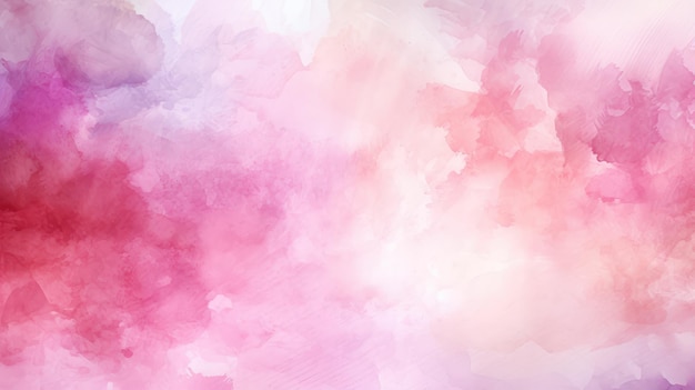 fondo de acuarela abstracta en tonos de rosa y blanco