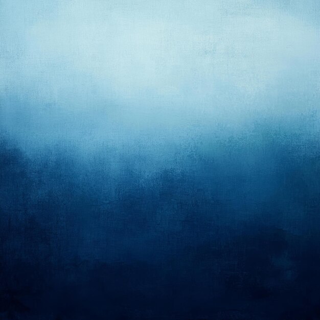 Fondo de acuarela azul abstracto con gradiente de claro a oscuro