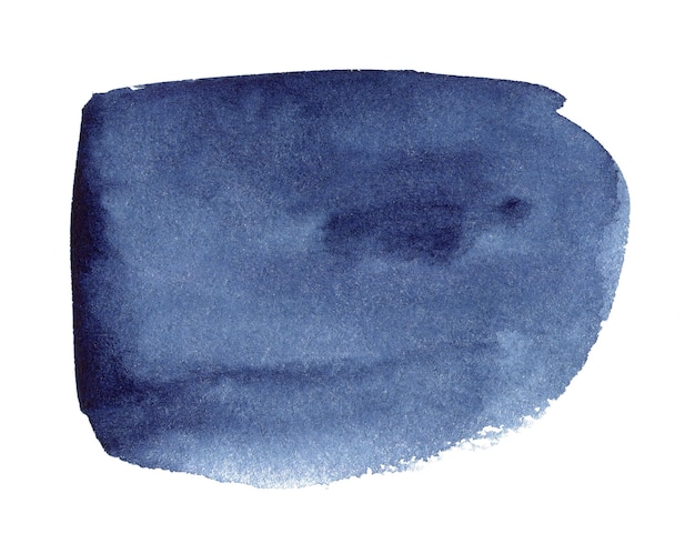 Fondo de acuarela azul abstracto