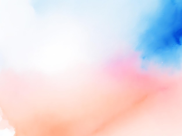 fondo de acuarela azul y rosa