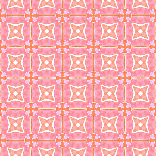 Fondo de acuarela azulejos naranja emocional