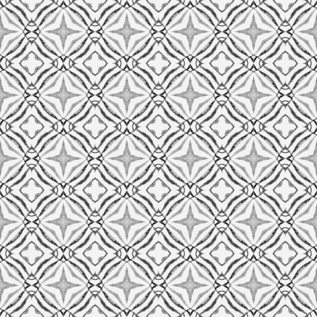 Fondo de acuarela azulejos Negro y blanco
