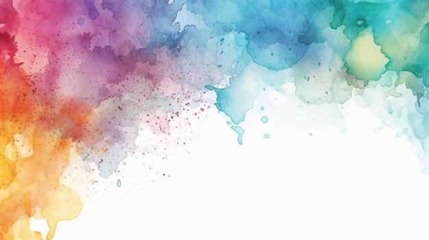 fondo de acuarela de colores