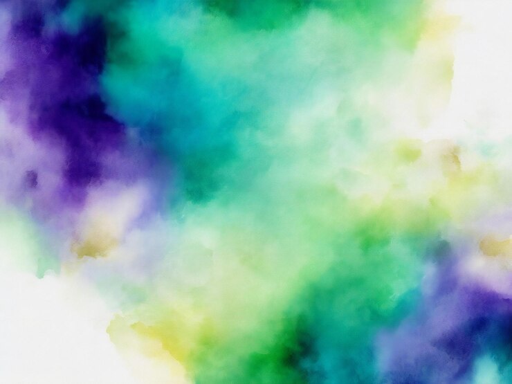 fondo de acuarela dibujado a mano realista