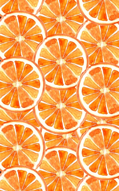 Fondo de acuarela naranja Fuite