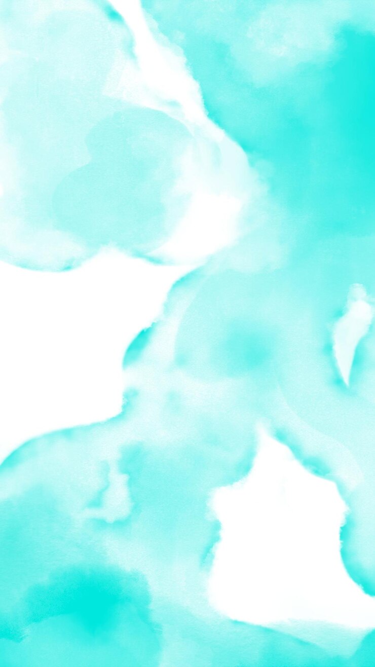 Fondo de acuarela Png en estilo abstracto verde