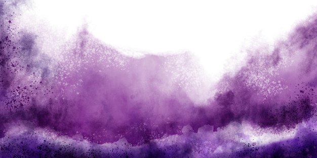 Fondo de acuarela púrpura para el concepto de fondo de acuarela de diseño