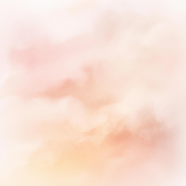 Fondo de acuarela rosa con una nube