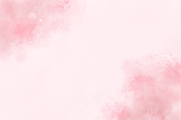 Fondo de acuarela rosa textura abstracta con diseño de salpicaduras de color