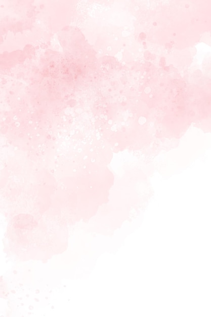Fondo de acuarela rosa textura abstracta con diseño de salpicaduras de color