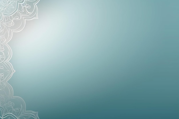 Fondo De Adorno Islámico Banner Minimalismo Color Suave