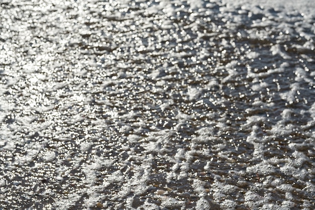 Fondo de agua y espuma.