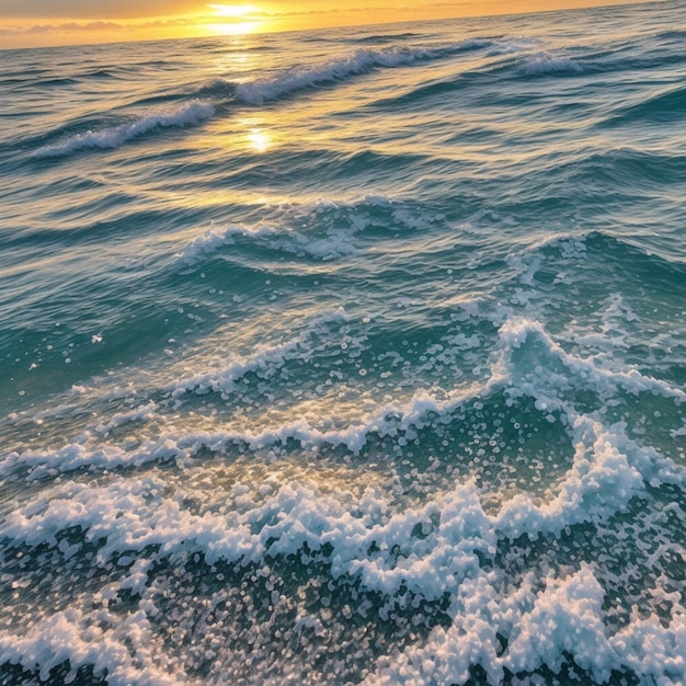 fondo de agua del océano